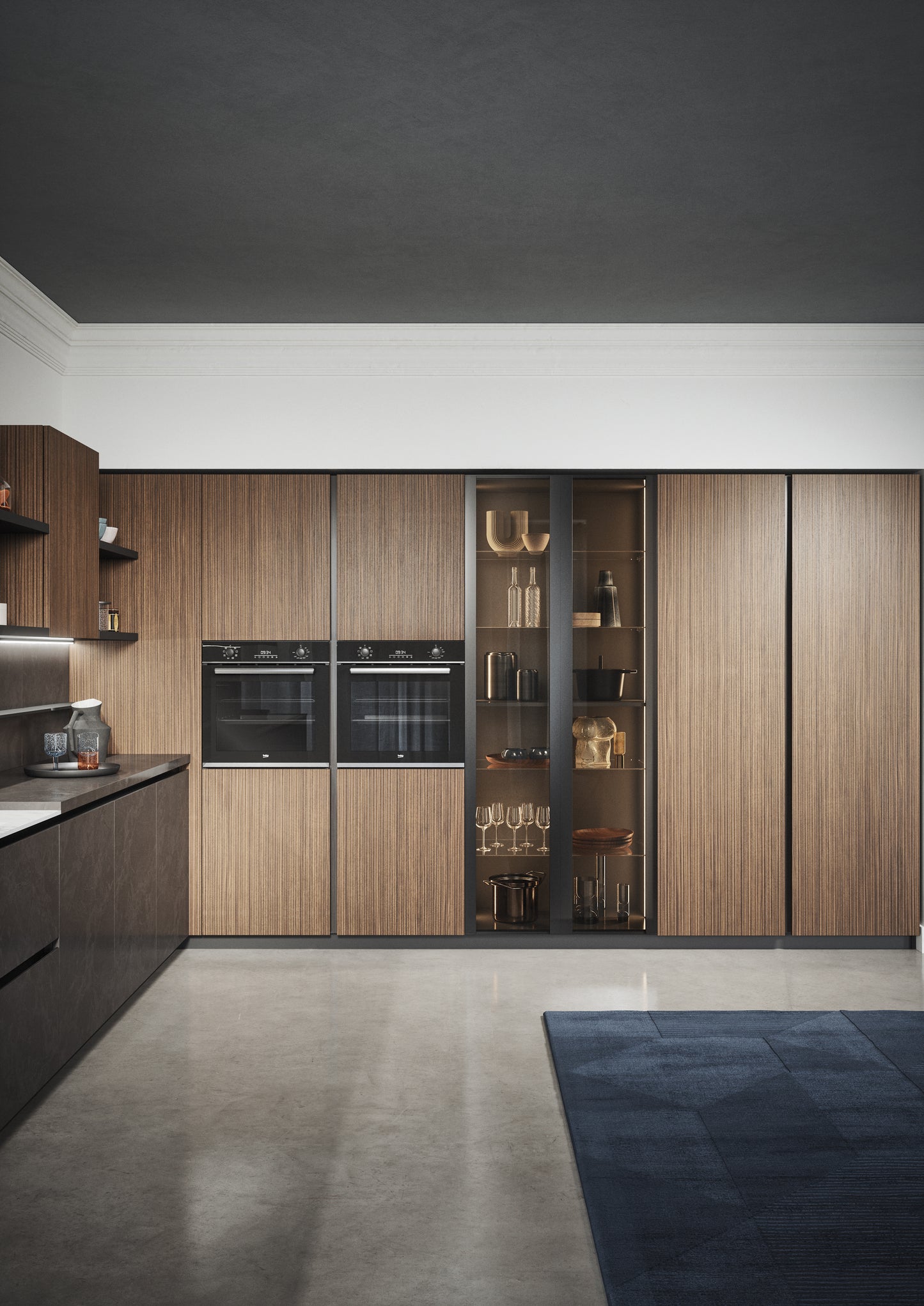 DOMINO 05 - Cucina angolare moderna e resistente