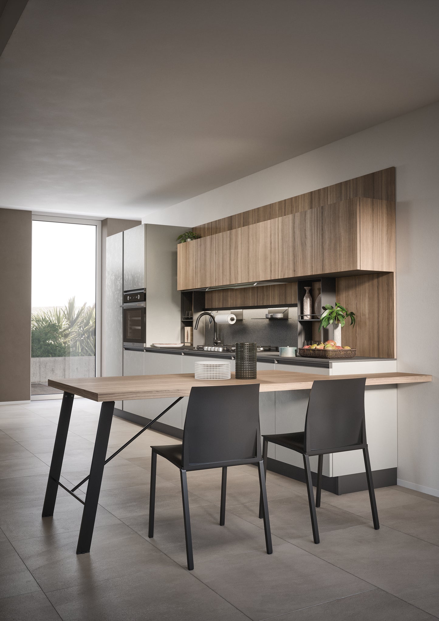 HERA 01 - Cucina lineare, semplice e duratura