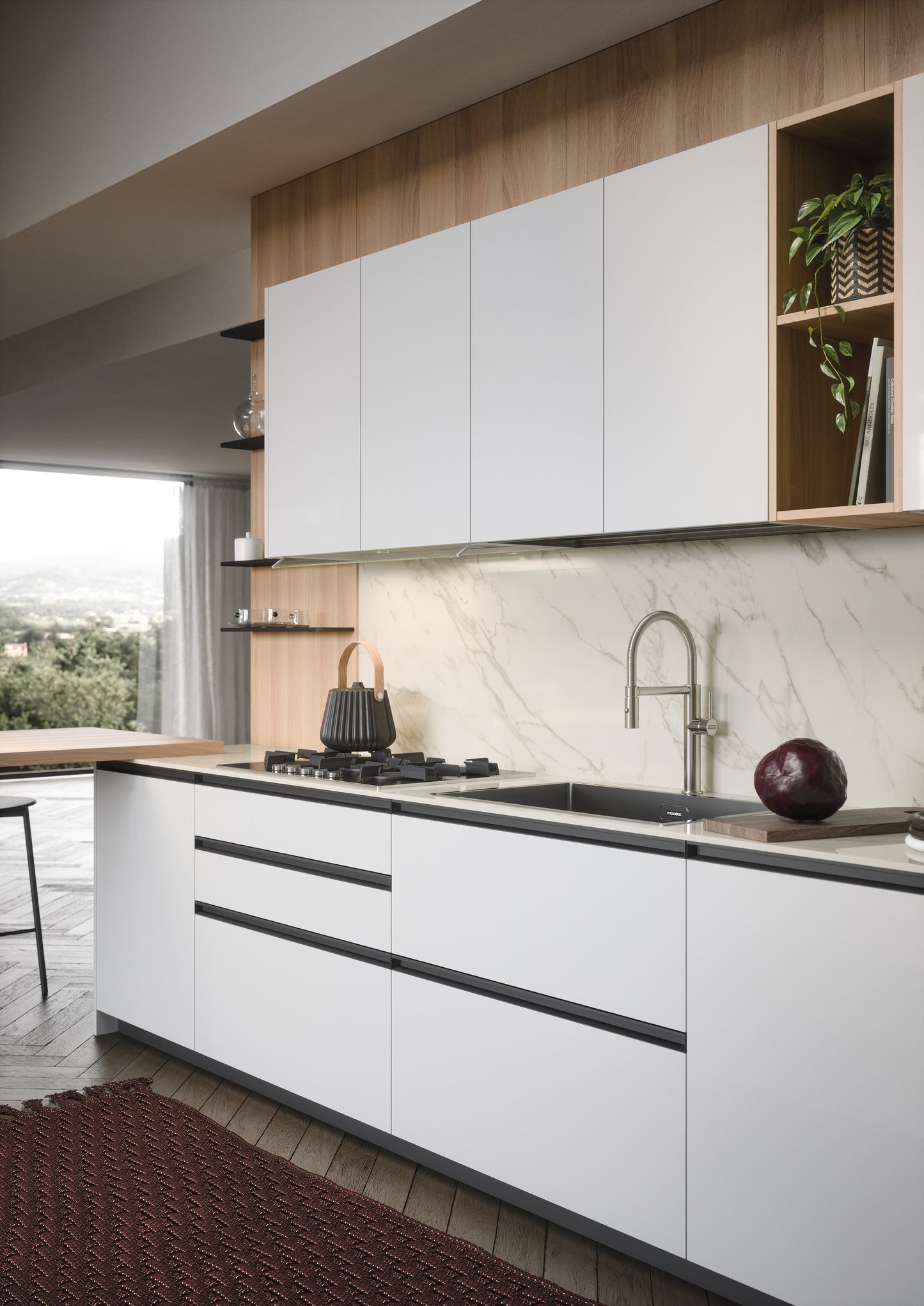 HERA 03 - Cucina angolare elegante e pratica
