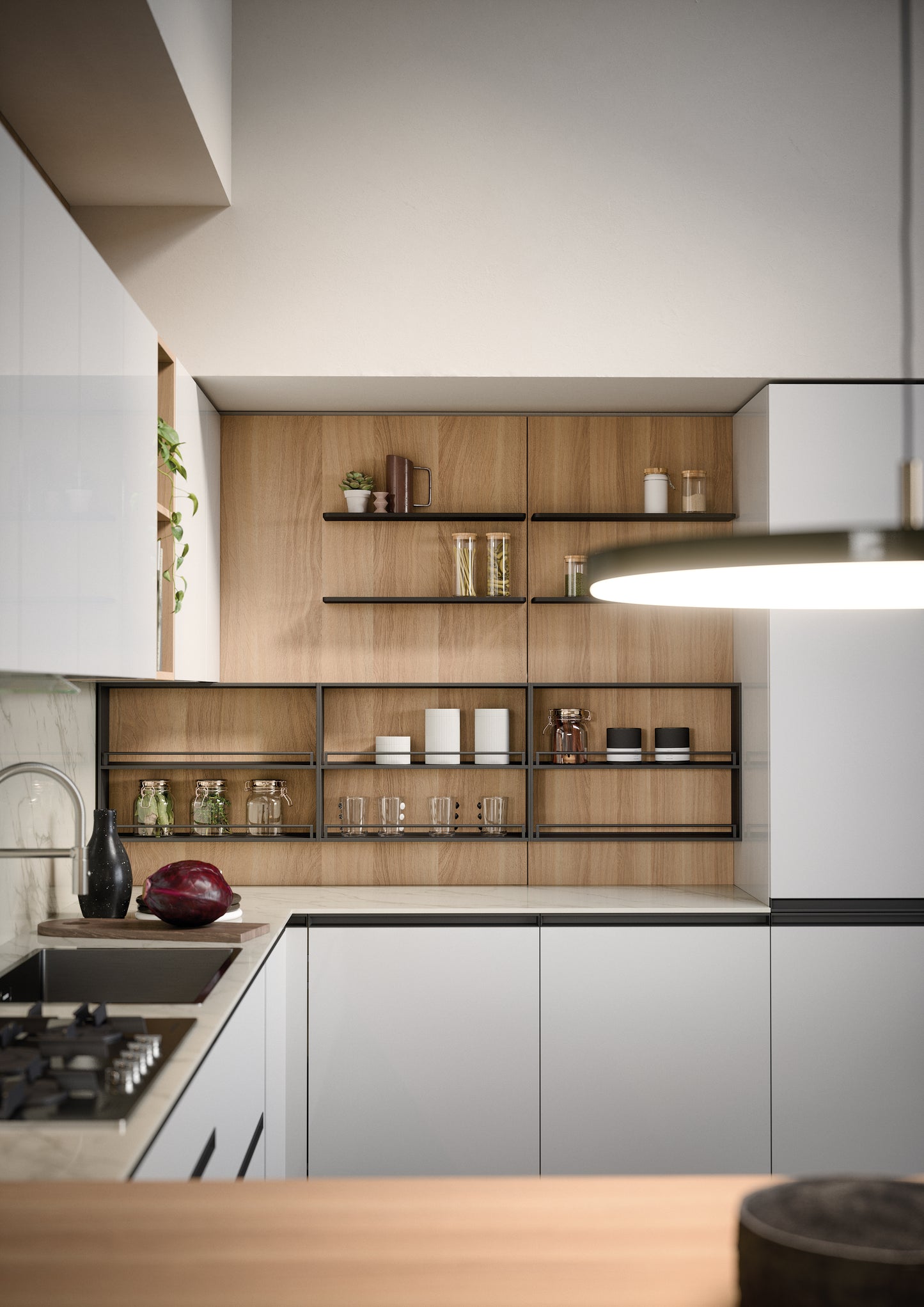 HERA 03 - Cucina angolare elegante e pratica