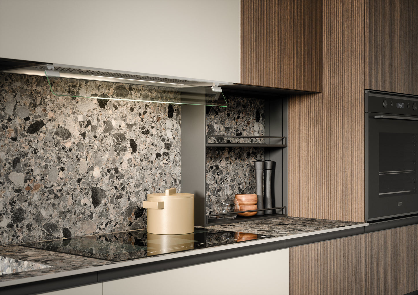 ZOE 06 - Cucina lineare moderna e ricercata