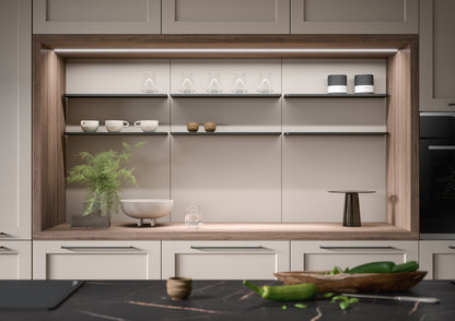 CLIO 03 - Cucina a isola in un attuale retrò