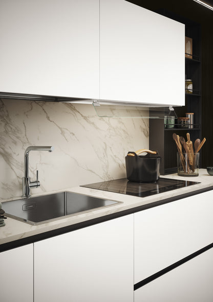 DOMINO 04 - Cucina lineare moderna in laminato