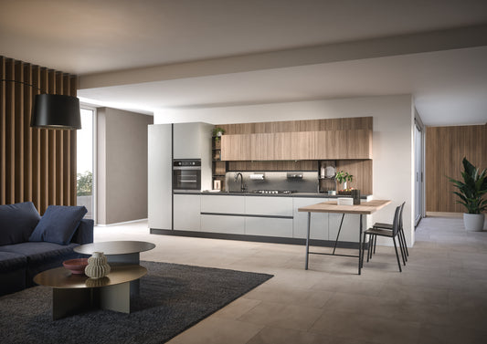 HERA 01 - Cucina lineare, semplice e duratura