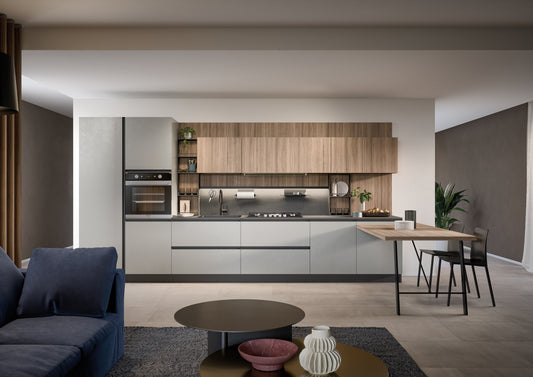 HERA 01 - Cucina lineare, semplice e duratura