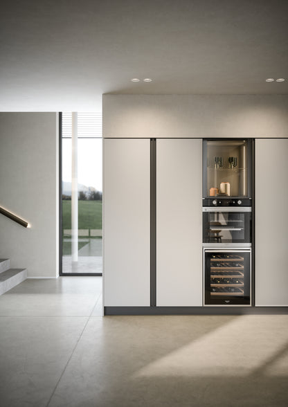 HERA 02 - Cucina ad angolo laccata bianca