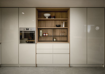 LUCE 05 - Cucina ad angolo laccata lucida