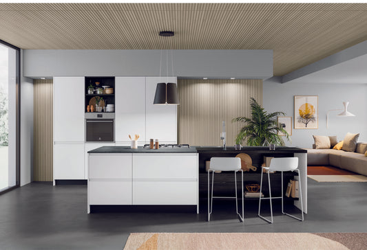 FLY 01 - Cucina moderna a isola dal design minimalista