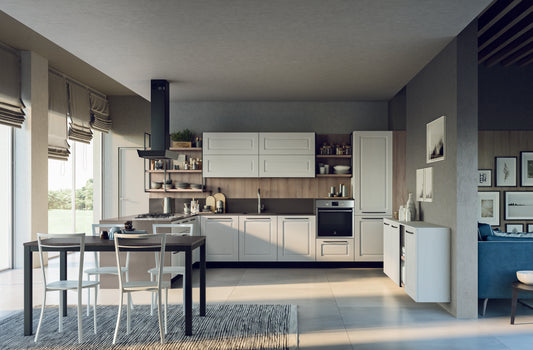 MAYA 03 - Cucina in stile classico con penisola