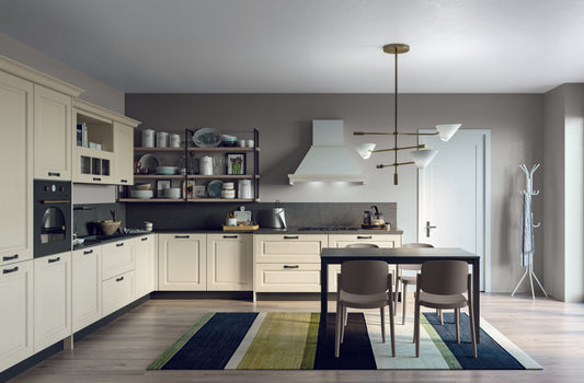 MAYA 04 - Cucina ad "L" in stile classico