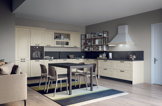 MAYA 04 - Cucina ad "L" in stile classico