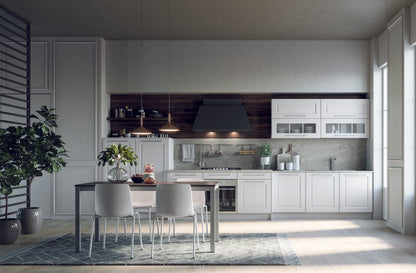 MAYA 05 - Cucina classica lineare, semplice ed elegante